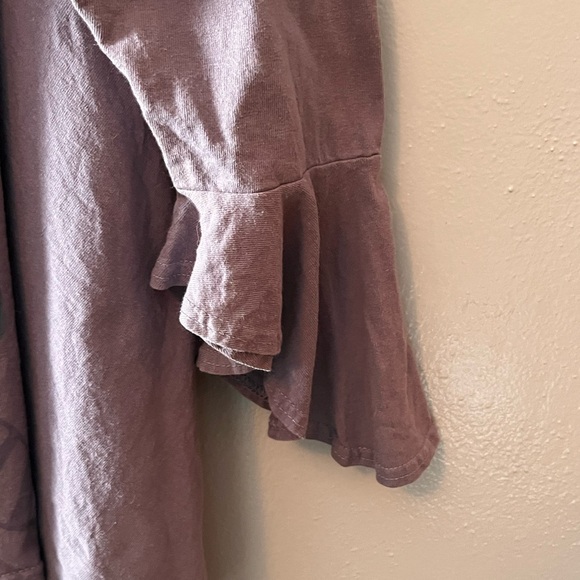 Lagan look style cotton cardigan with unique unique hemline Size medium - Picture 6 of 12